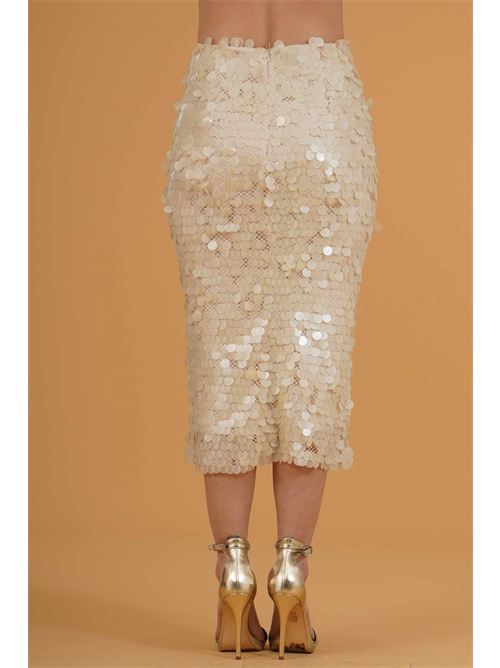 Gonna in paillettes twins fantasy | T4862GIVORY